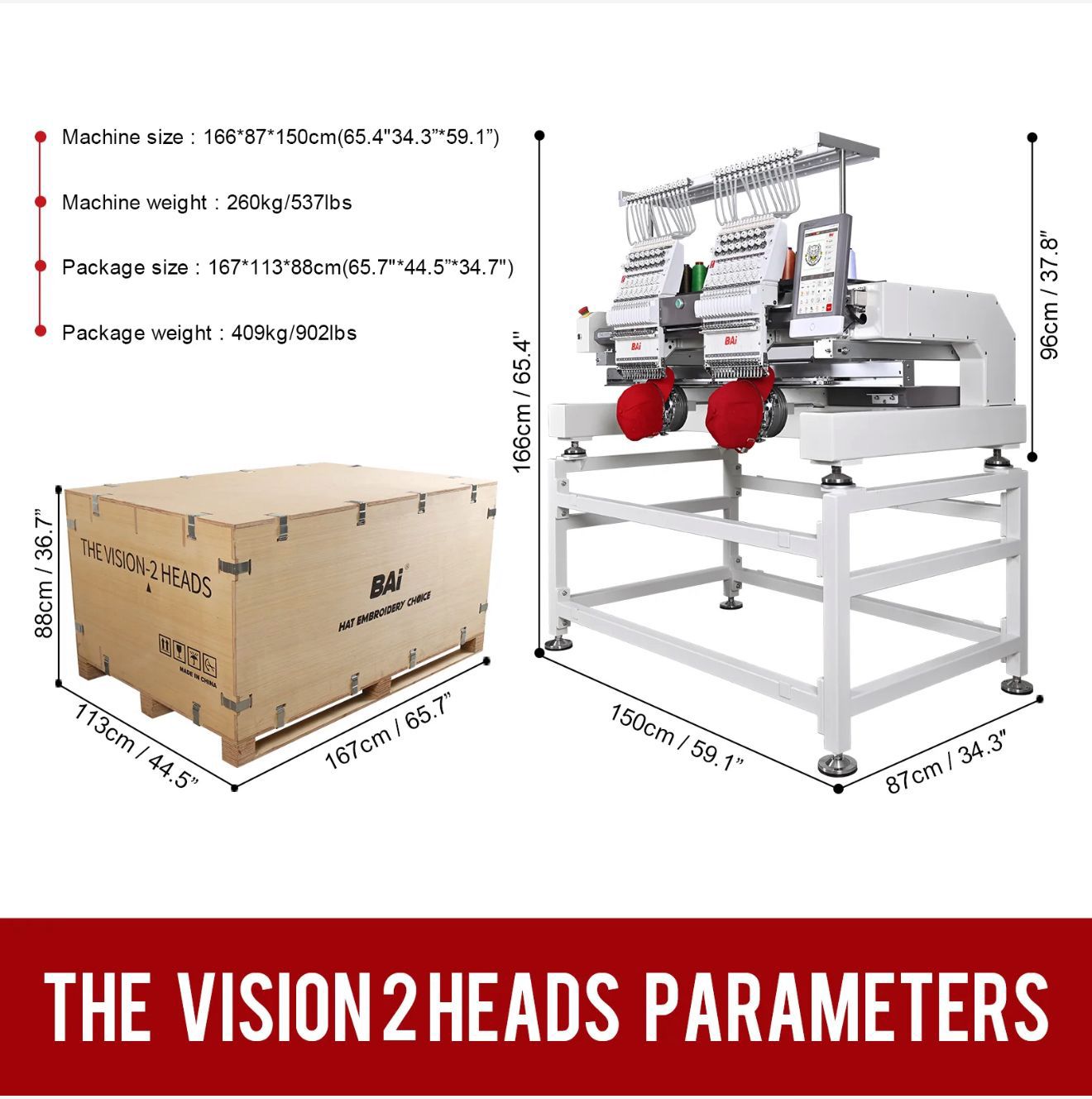 THE VISION BAI 2 HEAD